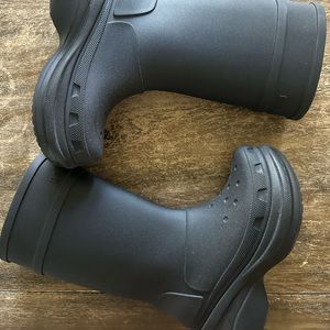 Balenciaga croc boots